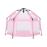 Camping de Juegos Malla Rosa
